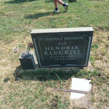 KLUGKIST Hendrik 1941-2009