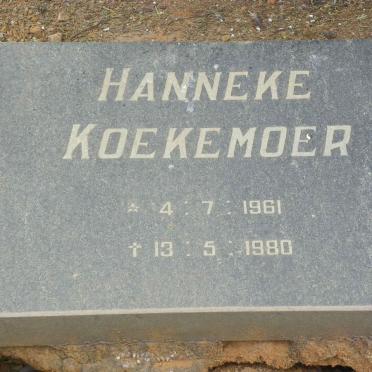 KOEKEMOER Hanneke 1961-1980
