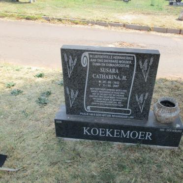 KOEKEMOER Susara Catharina H. 1932-2007