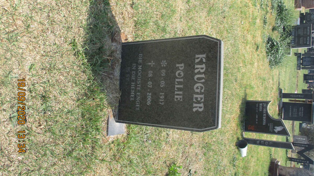 KRUGER Pollie 1917-2006