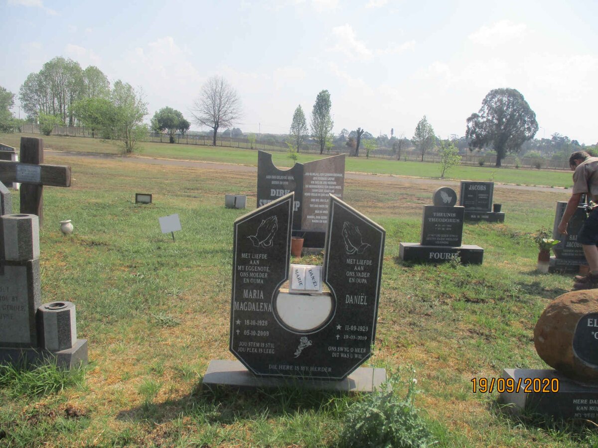 KRUGER Daniël 1929-2019 &amp; Maria Magdalena 1928-2009