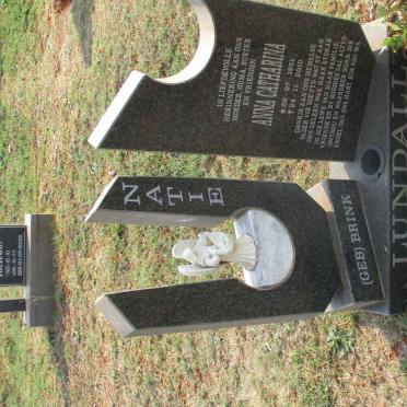 LUNDALL Anna Catharina nee BRINK 1951-2010