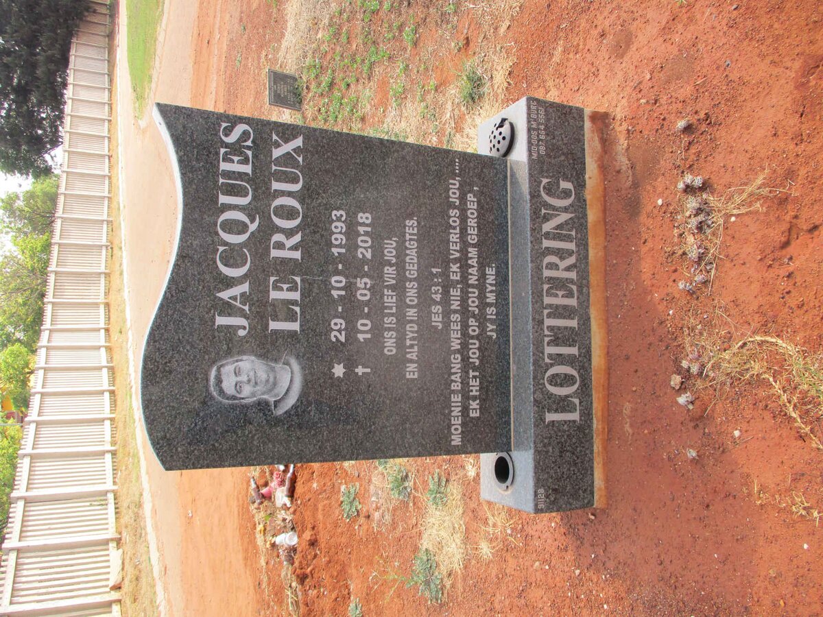 LOTTERING Jacques le Roux 1993-2018