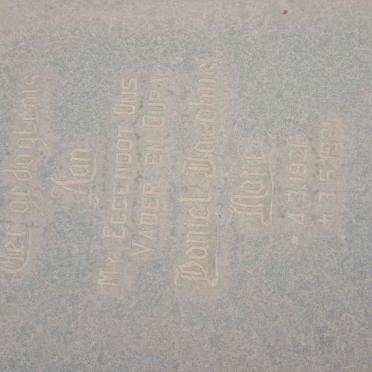 MARE Daniel Jacobus 1921-1981