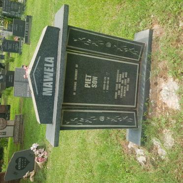 MAWELA Piet Son 1920-2001