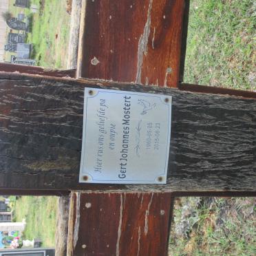 MOSTERT Gert Johannes 1960-2015
