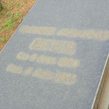 MEYER Frederik Johannes 1908-1973