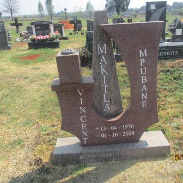 MAKITLA Vincent Mpubane 1976-2008