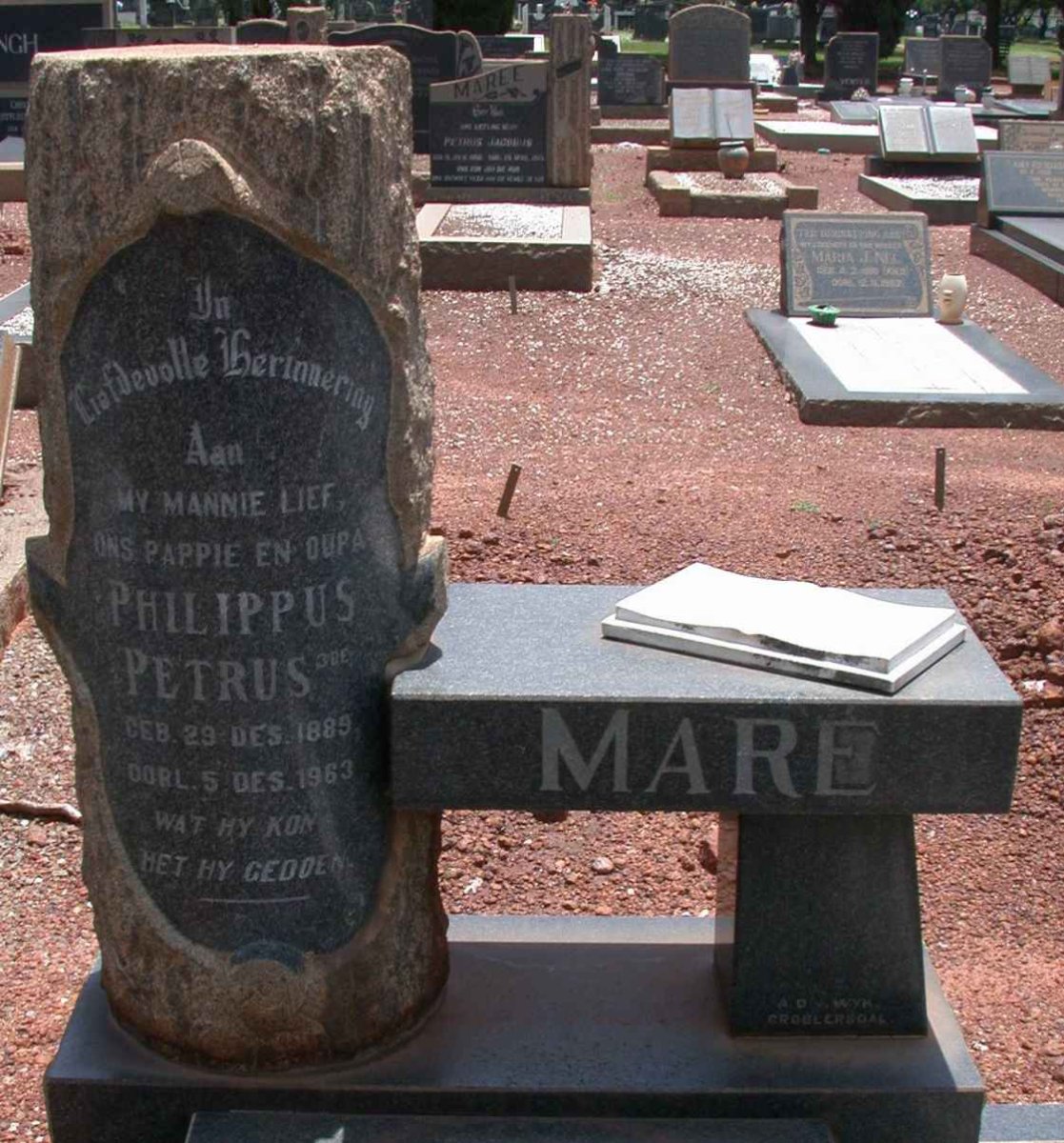 MARÉ Philippus Petrus 1889-1963