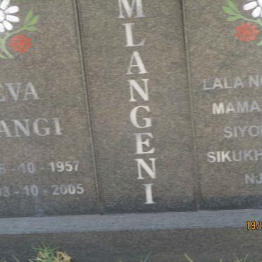MLANGENI Eva Bangi 1957-2005 #2