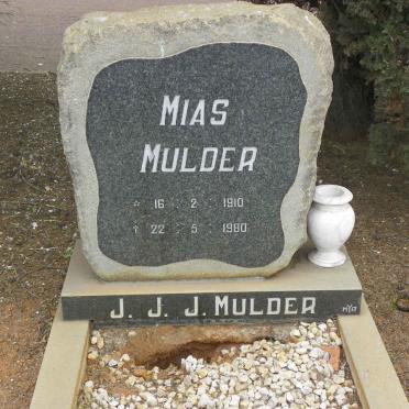 MULDER J.J.J. 1910-1980