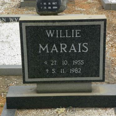 MARAIS Willie 1955-1982