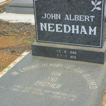 NEEDHAM John Albert 1948-1974