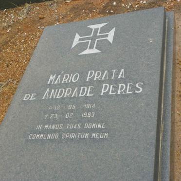 PERES Mário Prata, de Andrade 1914-1983