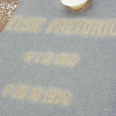 PRETORIUS Elsie 1961-1974