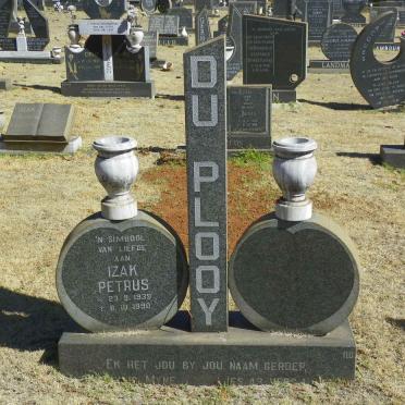 PLOOY Izak Petrus, du 1939-1990