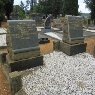 PIENAAR Petrus Johannes 1853-1935 &amp; Anna Cathrina nee WIESNER 1859-1934 #1