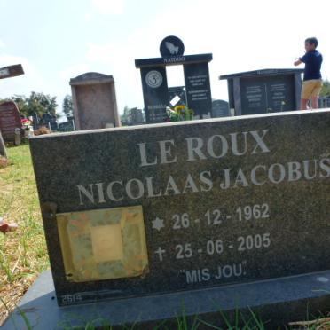 ROUX Nicolaas Jacobus, le 1962-2005
