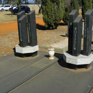 ROSSOUW Jan Daniel 1918-1983 &amp; Magdalena Claudia Charlotte 1917-1984 #1