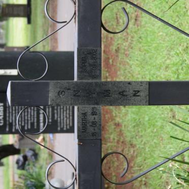 SNYMAN Martha Sophia 1911-2002