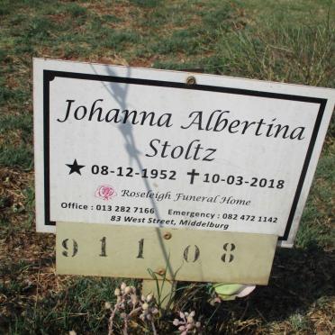 STOLTZ Johanna Albertina 1952-2018