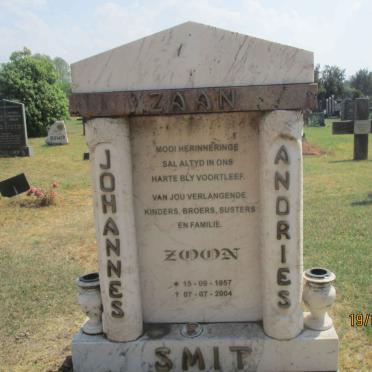 SMIT Johannes Andries 1957-2004