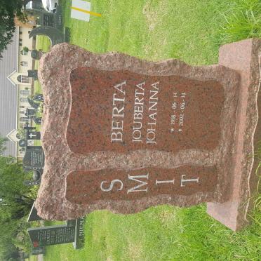 SMIT Jouberta Johanna 1918-2002