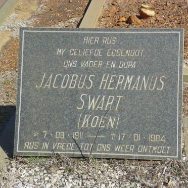 SWART Jacobus Hermanus 1911-1984