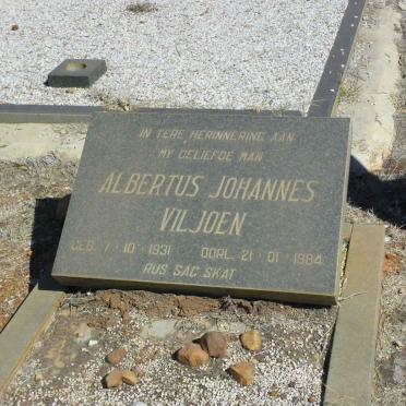 VILJOEN Albertus Johannes 1931-1984