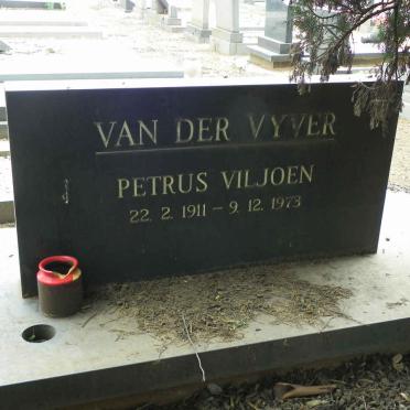 VYVER Petrus Viljoen, van der 1911-1973