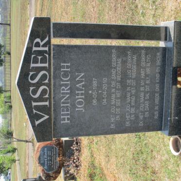 VISSER Heinrich Johan 1987-2010
