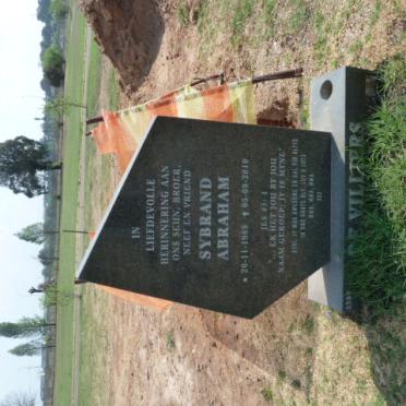 VILLIERS Sybrand Abraham, de 1989-2010