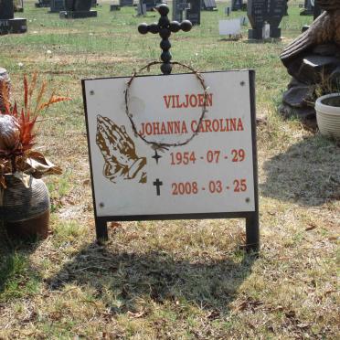 VILJOEN Johanna Carolina 1954-2008