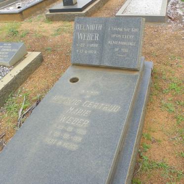 WEBER Helmuth 1899-1973 &amp; Hedwig Gertrud Marie 1908-1991