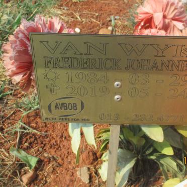 WYK Jan Willem Hendrik, van 1961–2016 :: WYK Frederick Johannes, van 1984–2019 #3