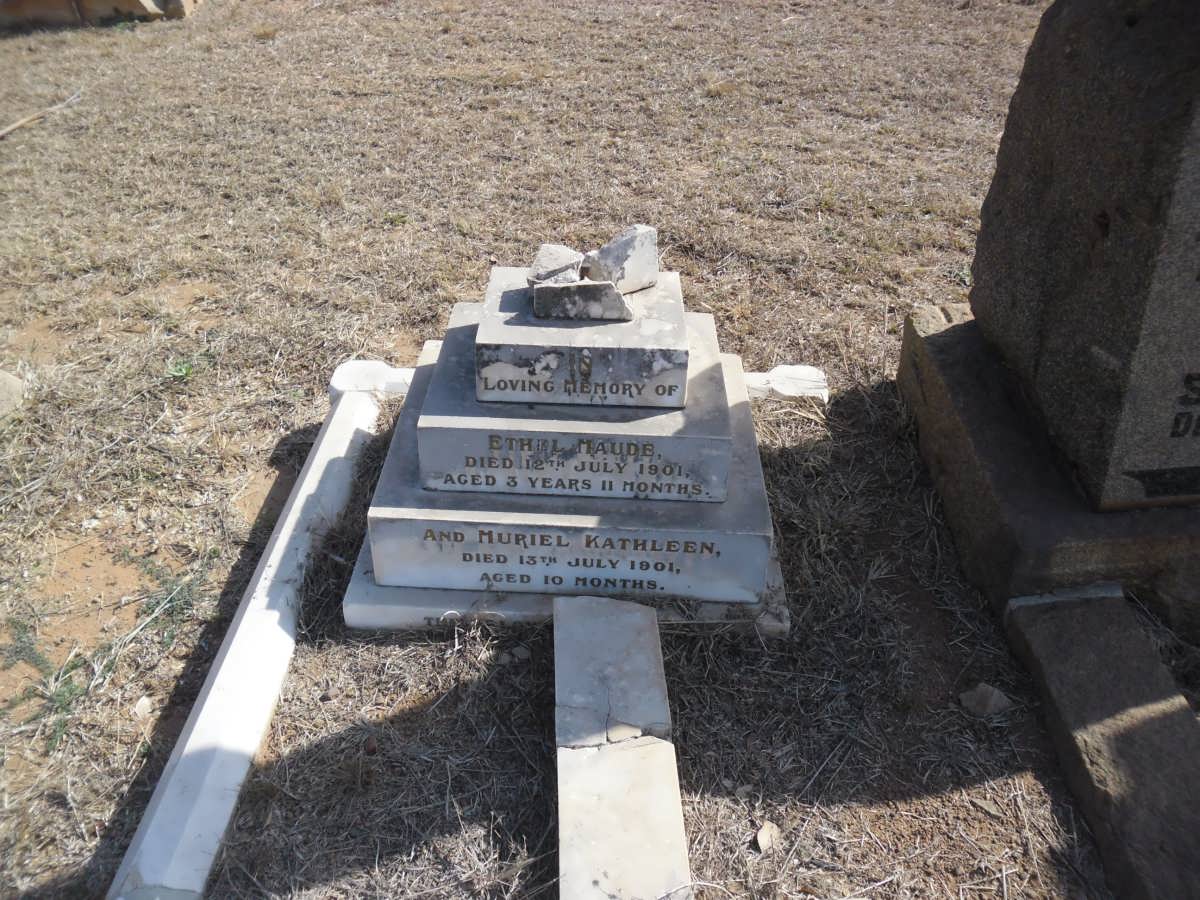 ? Ethel Maude -1901 :: ? Muriel Kathleen -1901