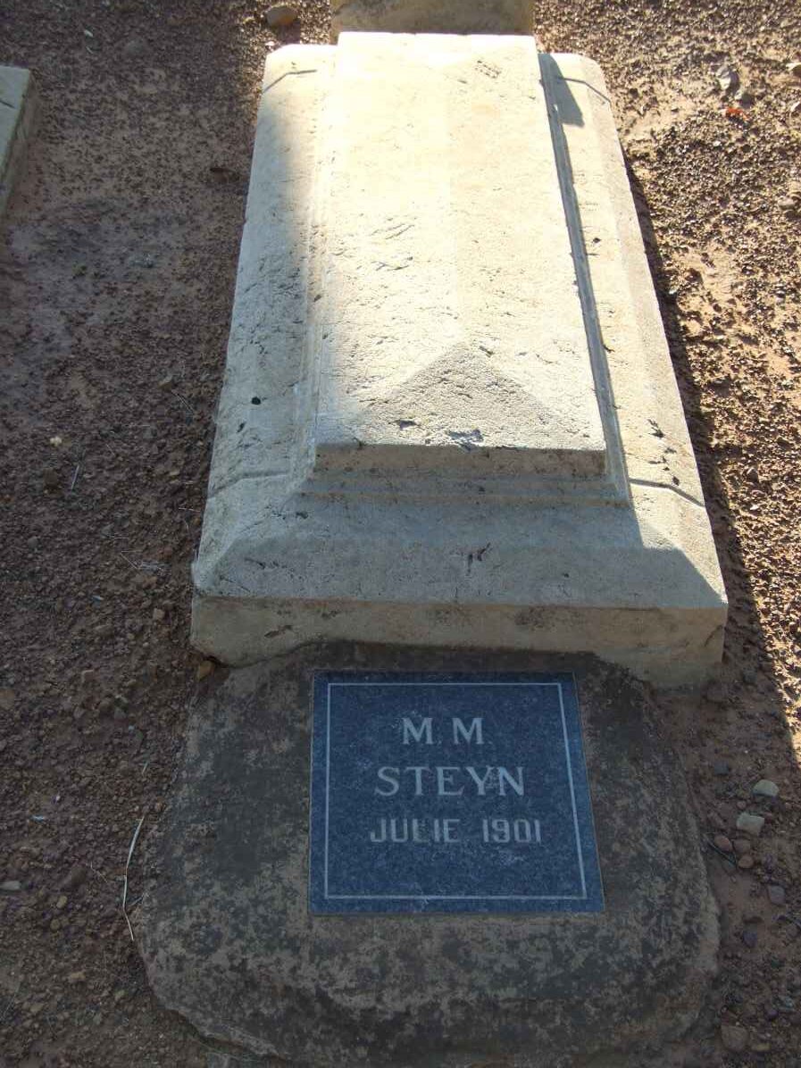 STEYN M.M. -1901