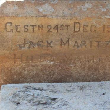 MARITZ Jack -1901 :: MARITZ Hilda -1901 #2