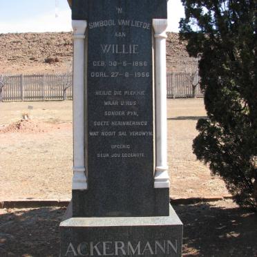 ACKERMANN Willie 1886-1956 #2