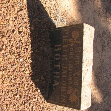 BOTHA Pieter Jacobus 1921-