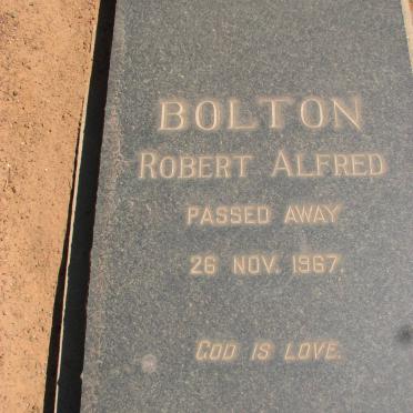 BOLTON Robert Alfred -1967