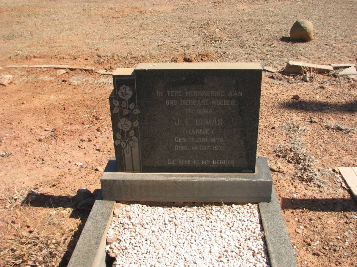 DUMAS J.E. 1879-1971