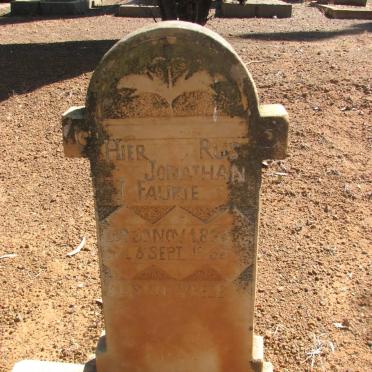 FAURIE Jonathan 1835-193?