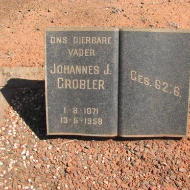 GROBLER Johannes J. 1871-1958 & Dirkie S.I. nee JOOSTE 1878-1964 #1