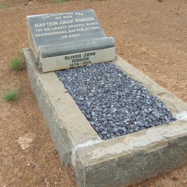 HINDON Oliver John 1874-1919 #1