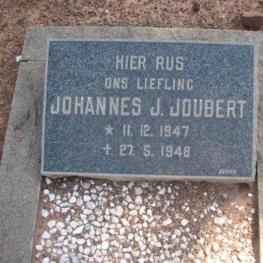 JOUBERT Johannes J. 1947-1948