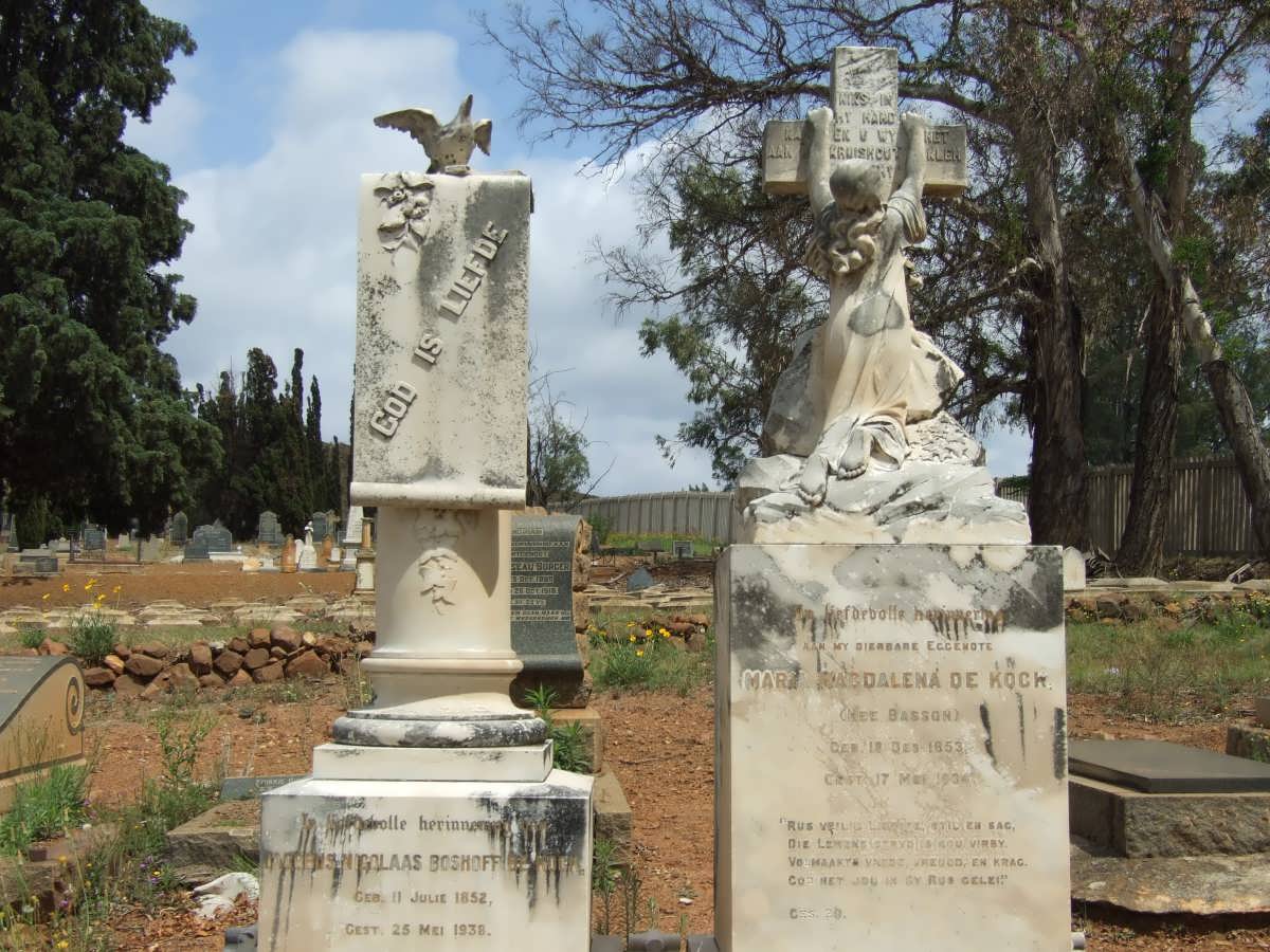 KOCK Jacobus Nicolaas Boshoff, de 1852-1938 & Maria Magdalena nee BASSON 1853-1934 #1