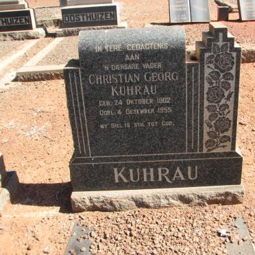 KUHRAU Christian Georg 1902-1955