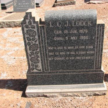LOOCK L.C.J. 1876-1965