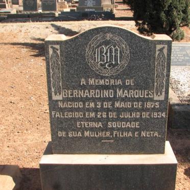 MARQUES Bernardino 1875-1934